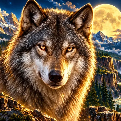 Wolf Gold pokie cover art